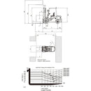 Montacargas Gasolina 2.5 Toneladas Torre de 6mts de altura. Llantas sólidas y Side Shifter. UN FORKLIFT