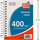 Cuaderno Chubby 400-P de 5.5x4 "