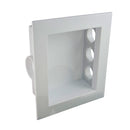 Kit de caja para lavadora. Color blanco