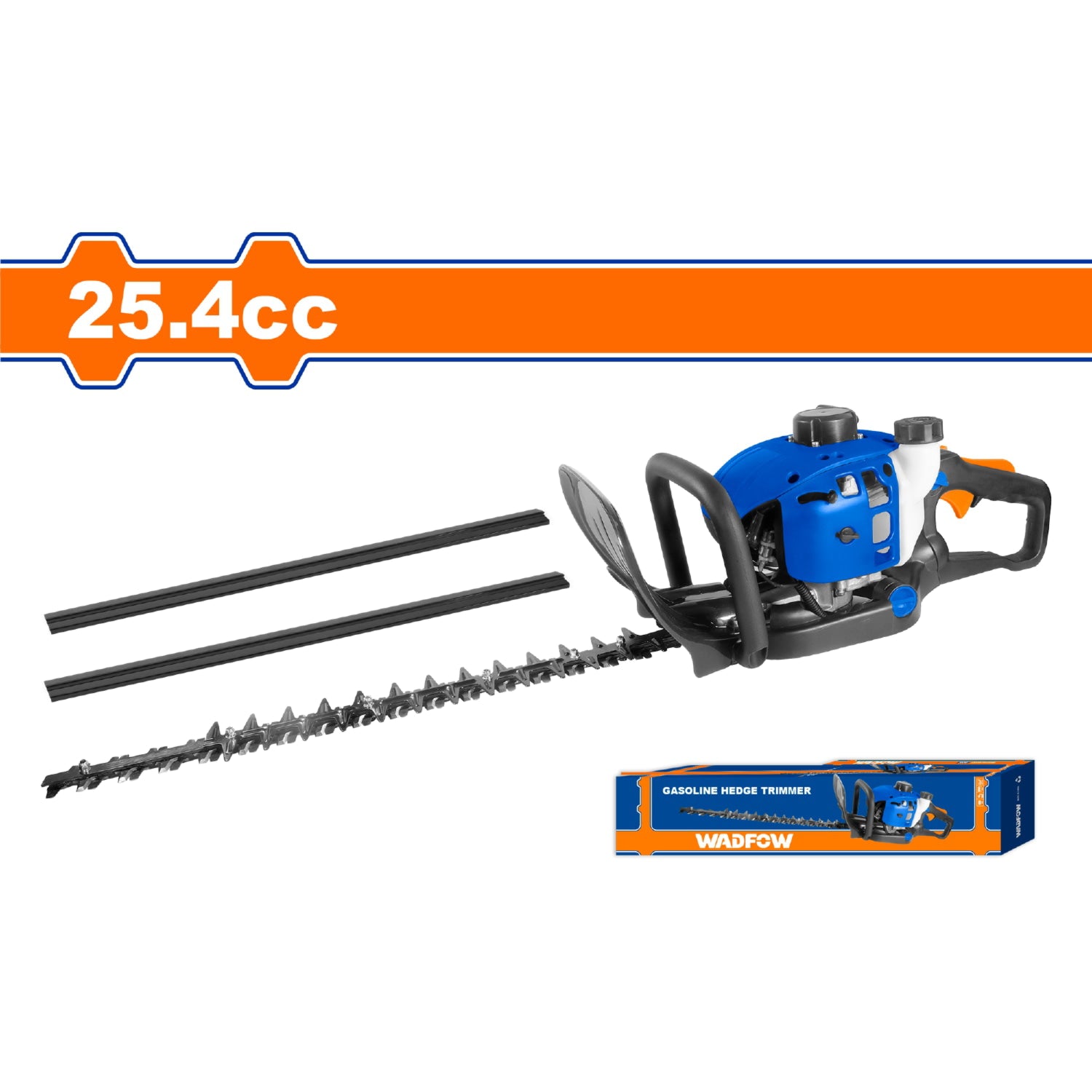 Cortasetos a Gasolina 25.4cc 0.75kW(1HP) Diámetro corte: 26-28mm Motor 2 tiempos.