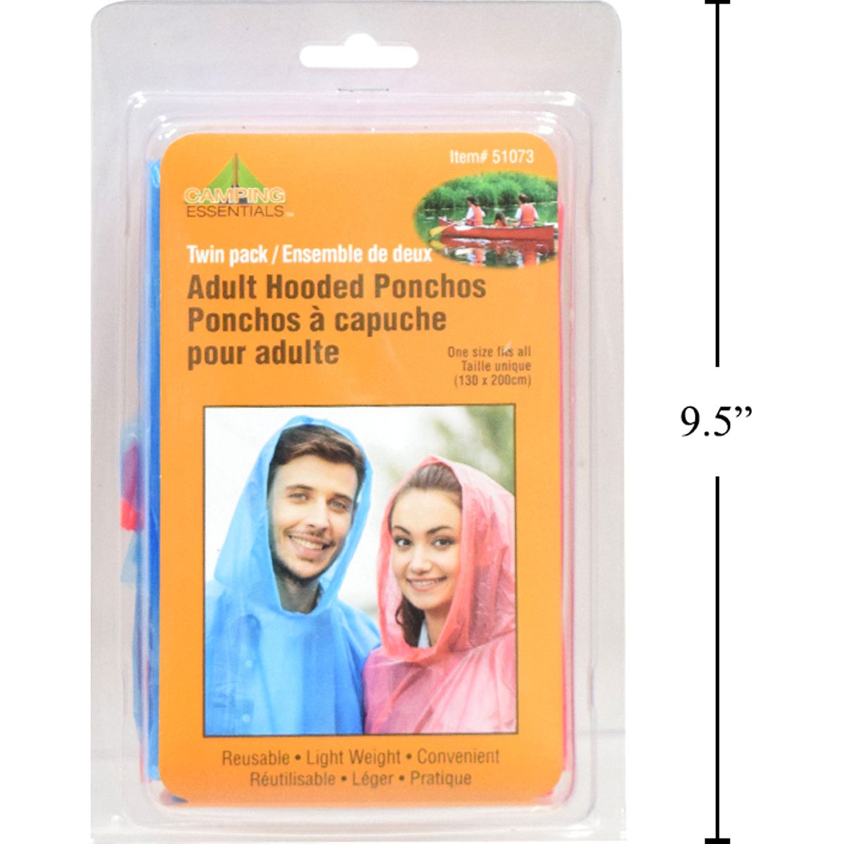 Ponchos impermeables de lluvia para camping