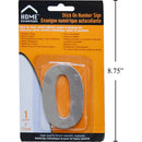 Letrero Señal numérica adhesiva de 3"