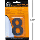 Letrero Señal numérica adhesiva de 3"