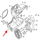 Covertor inferior de caja de aire (K-BLADE125)