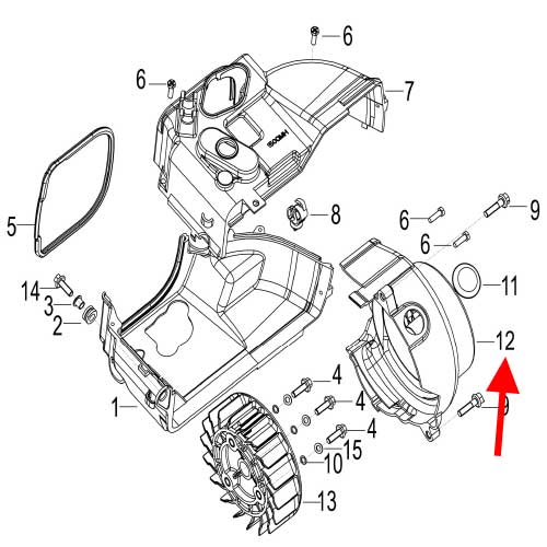 Covertor del ventilador (K-BLADE125)