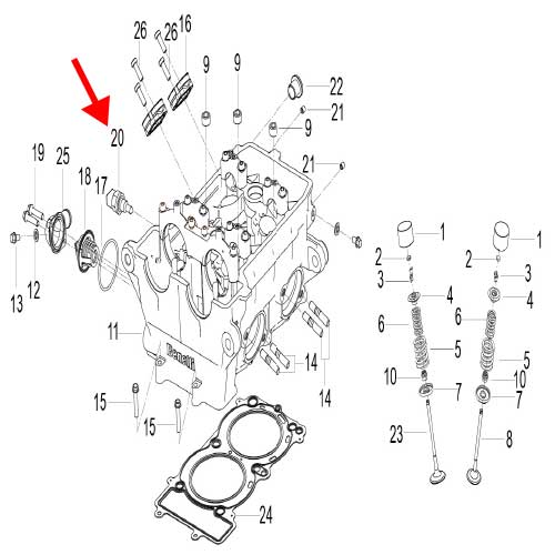 Sensor de temperatura del agua (752S)