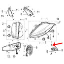 Faro delantero izquierdo (ZAFFERANO250)