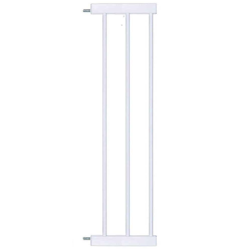 Extensión para puerta de seguridad L374 para bebes y mascotas de 20 cm, color blanco