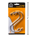 Ganchos S de 2 piezas de 5 " Sostienen hasta 10 libras