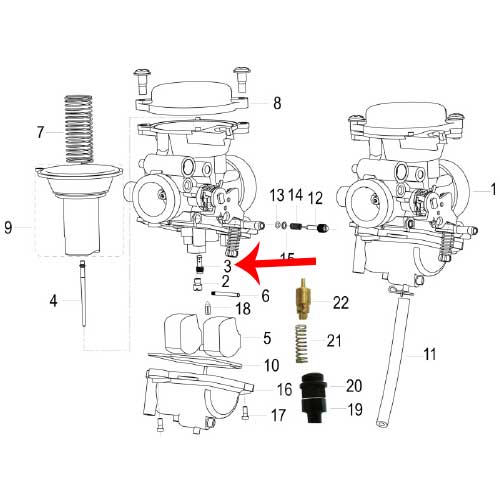 Chicler de baja (TNT150)