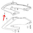 Covertor delantero lateral derecho amarillo con calcomanias (TX200)