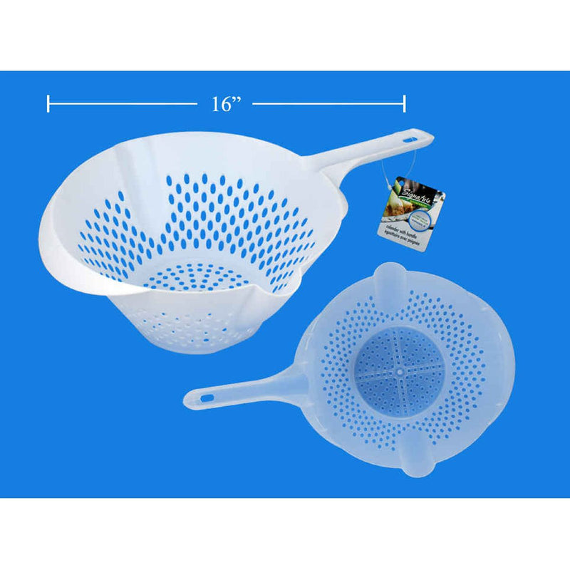 SiG.Kit 10.25 "x4.5" Colador con asa (1 Pza) (Viene en colores variados al azar)