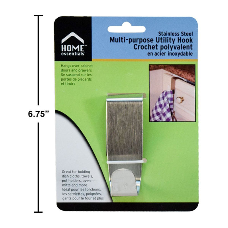 Gancho utilitario multiusos para gabinetes de cocina S / S