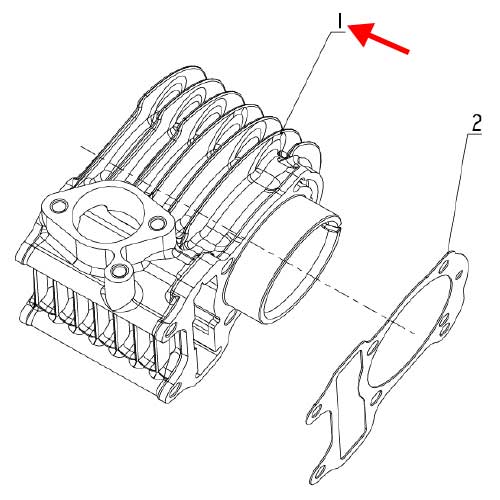 Cilindro (K-BLADE125)