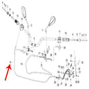 Cable del acelerador (TRK251)