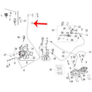 Manguera de freno trasero I (TRK502X)