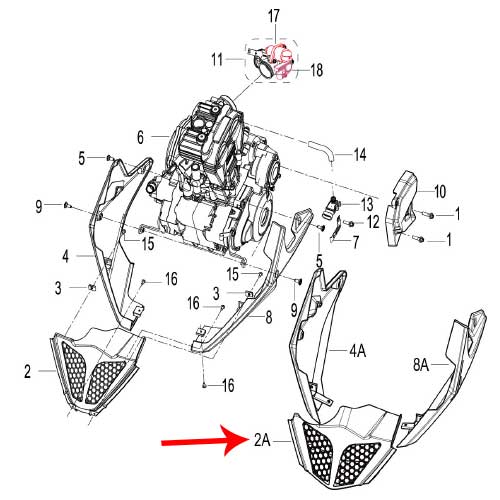 Parilla interior (TNT25)