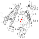 Guardabarros trasero (K-BLADE125)