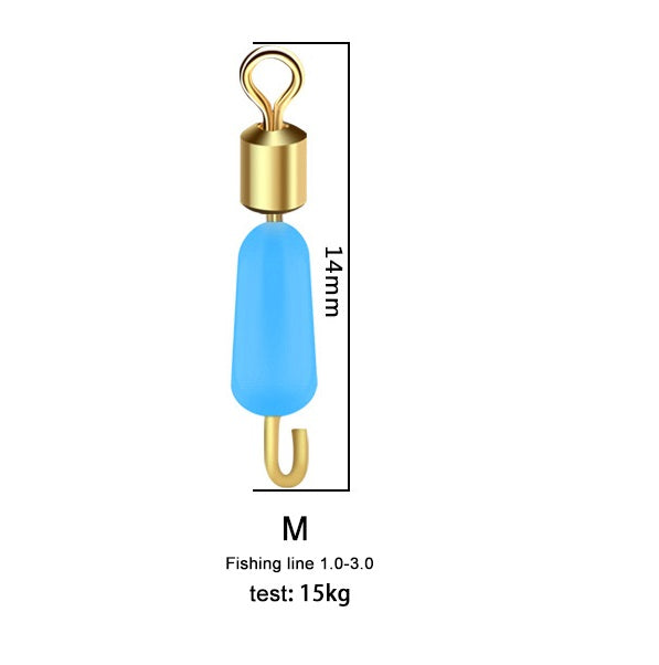 Conector Swivels rápido para lineas de pesca