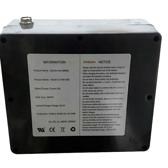 Batería de Litio 24V 12AH para silla de ruedas eléctrica