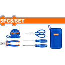 Herramientas manuales 5 pzas.(Cinta métrica, destornilladores, alicates y tijera)(Juego)