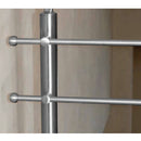 Tapa Semiesferica con diseno circular para Tubo de 42.4mm.