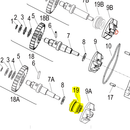 Componentes de sello de bomba de agua  (TNT25)