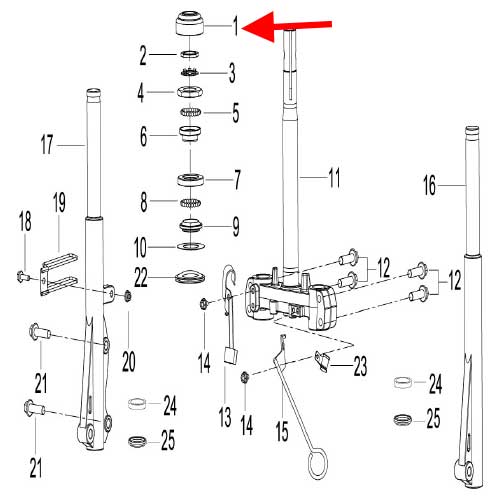 Covertor antipolvo (K-BLADE125)