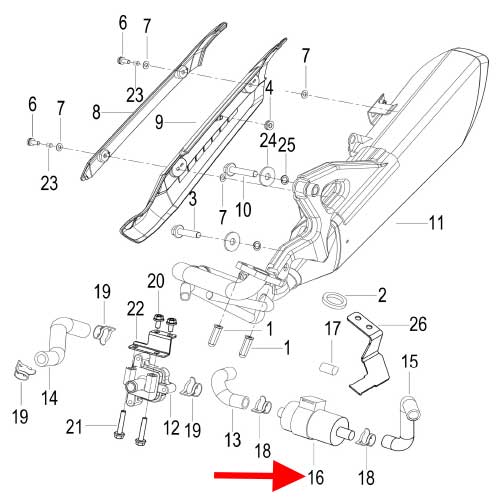 Filtro de aire pequeño (K-BLADE125)