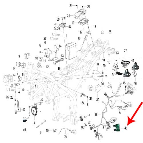Fusible 30A (TRK251 / ZAFFERANO250)