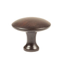 Manigueta tirador redondo de 1-1/4" de bronce para gabinetes