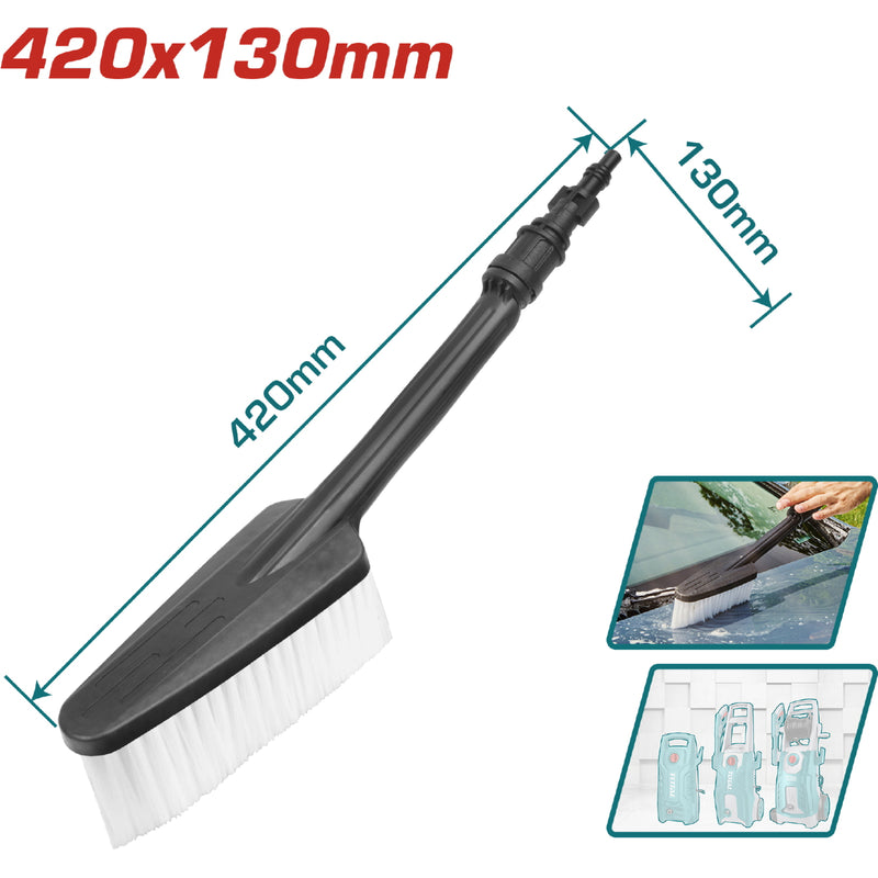 Cepillo Vertical para Pistola de Hidrolavadora. 420 x 130mm Uso en alta presión. accesorio