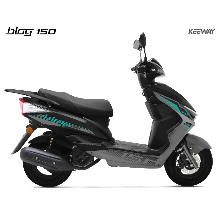 Moto Keeway Scooter BLOG150 150cc Motor Monocilindro. 4 Tiempos. 2 Valvulas. Tanque 6.6 L.