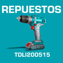 Repuestos Taladro Inalámbrico 20V de 3/8" 45Nm 0-1500rpm. Codigo TDLI200515