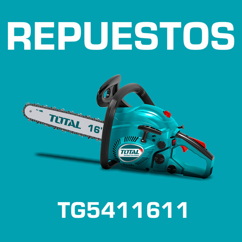 Repuestos Motosierra 41 cc de 16". Codigo TG5411611