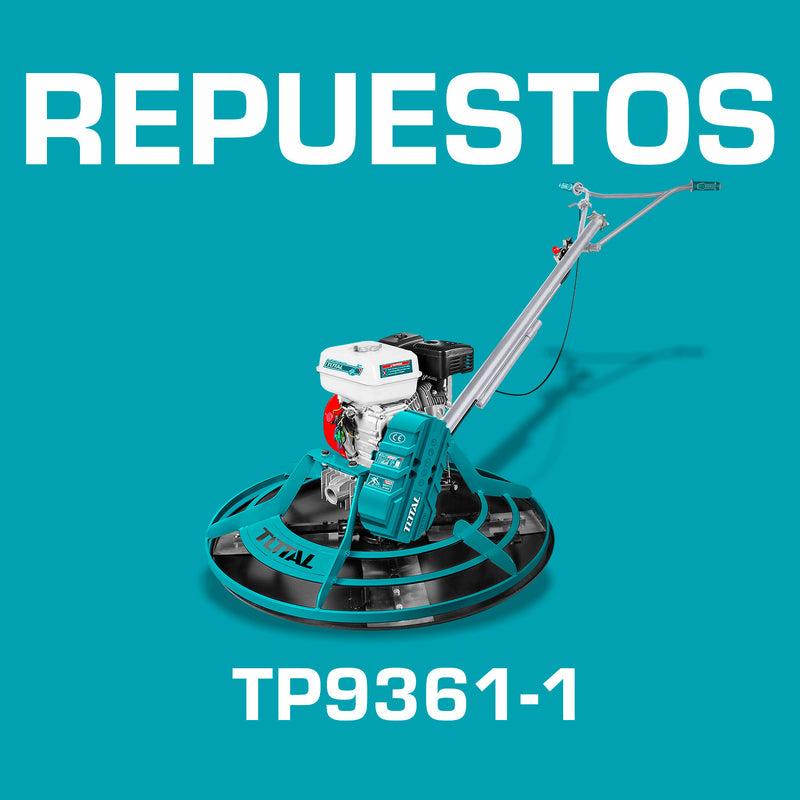 Repuestos Llana Helicoptero para concreto, motor HondaGX160. Codigo TP9361-1
