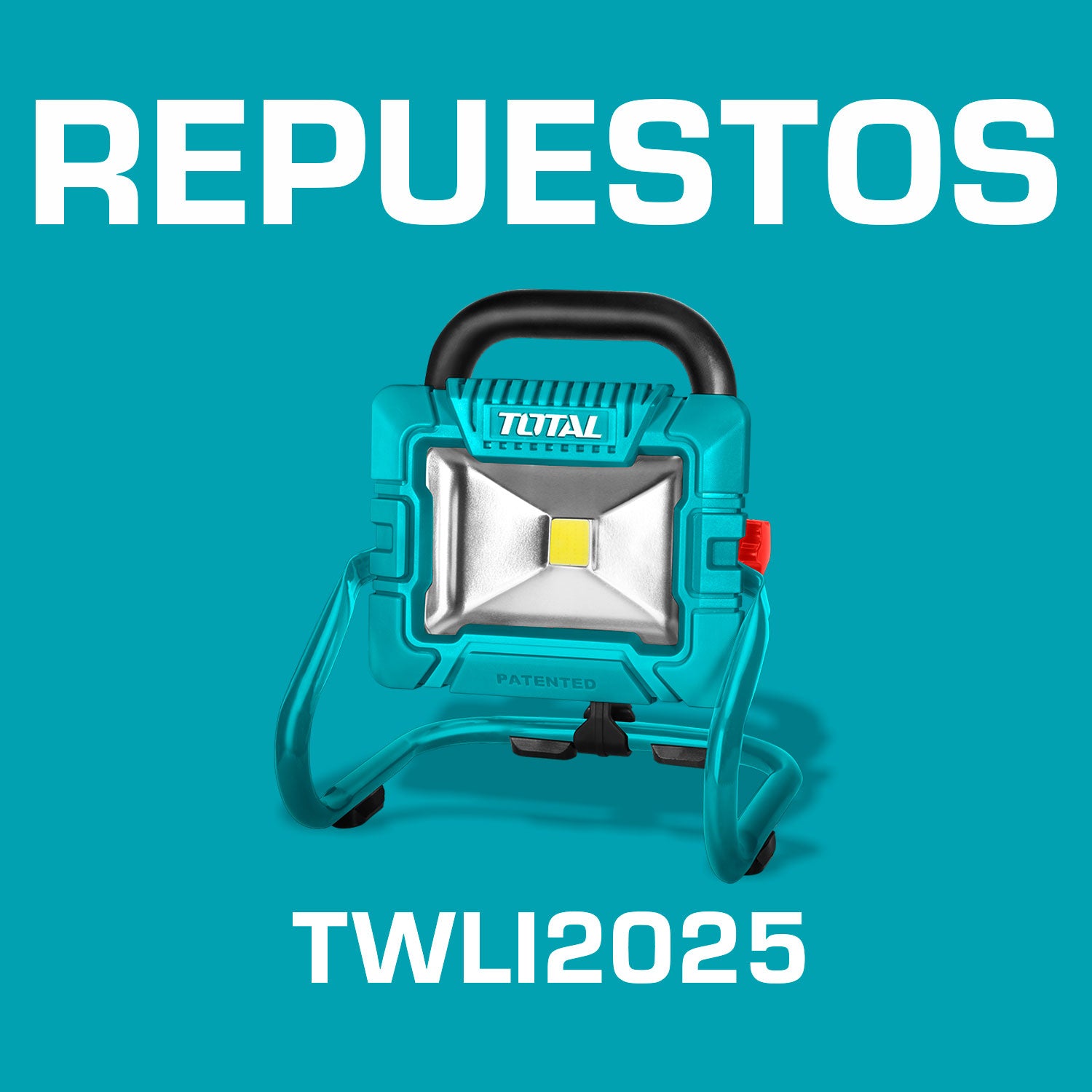 Repuestos Lámpara de trabajo 20V inalámbrica. Codigo TWLI2025