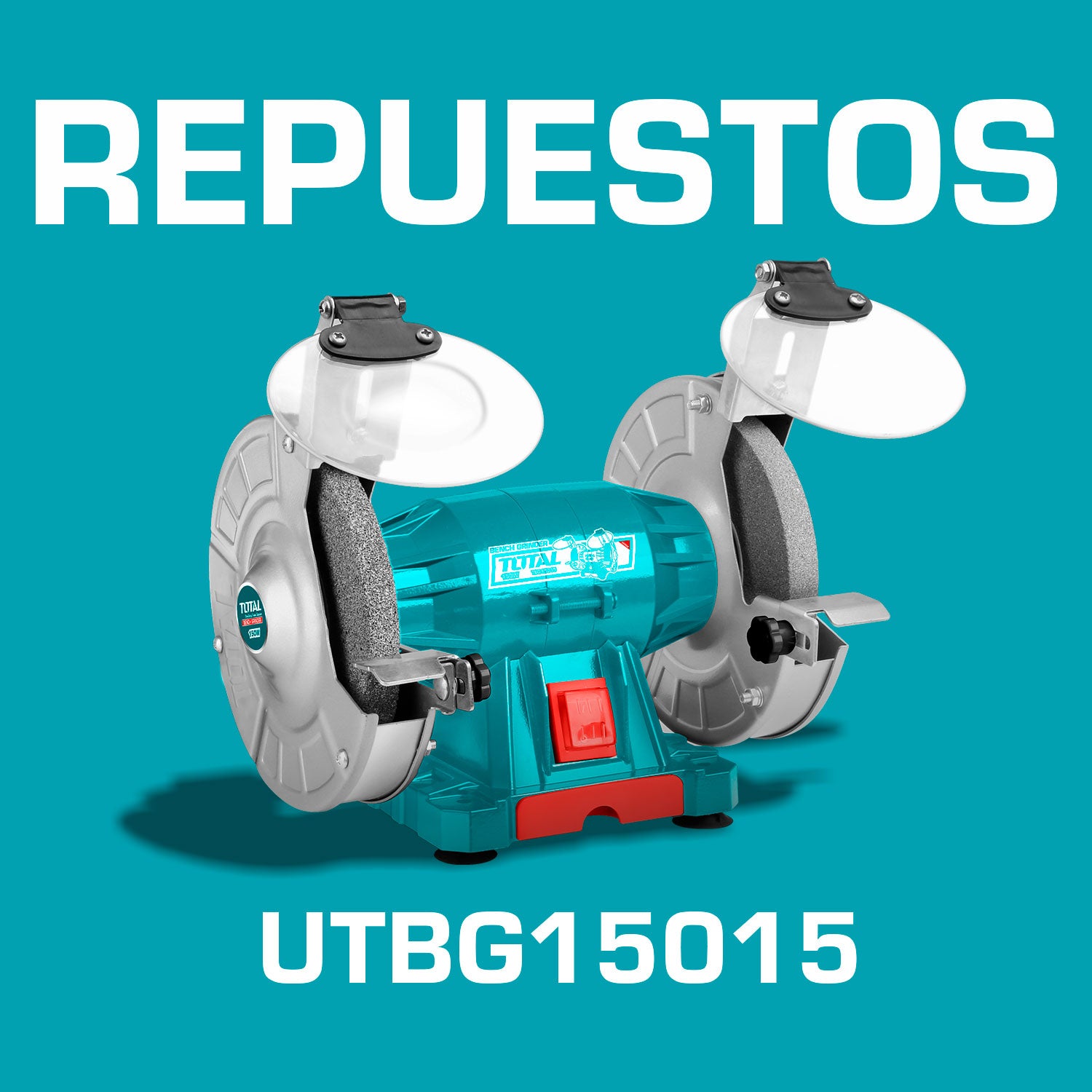 Repuestos Esmeril de banco 150W 3450 rpm. Codigo UTBG15015