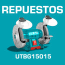 Repuestos Esmeril de banco 150W 3450 rpm. Codigo UTBG15015