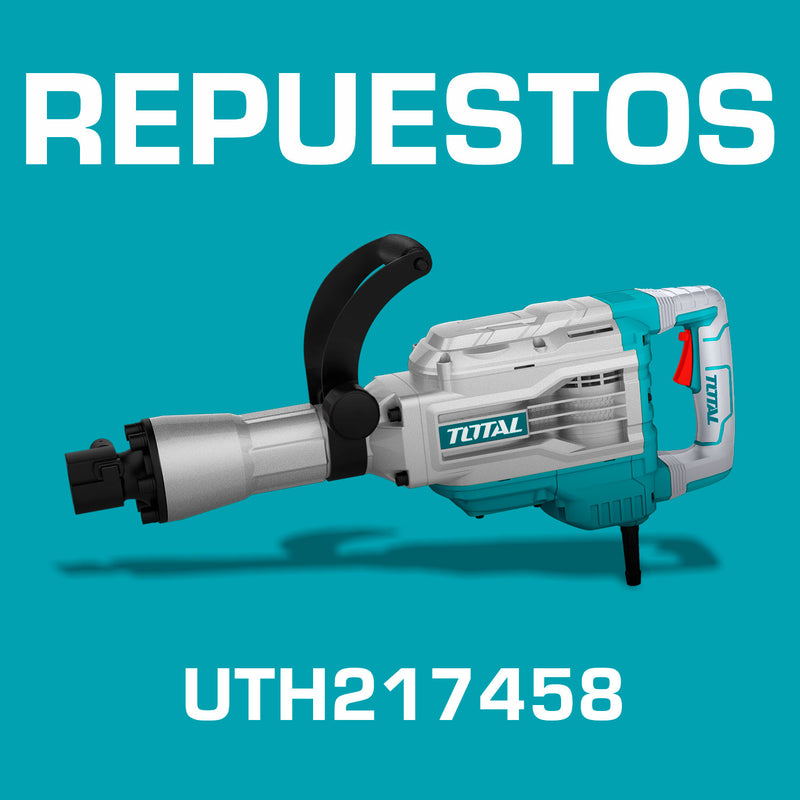 Repuestos Demoledor SDS MAX 1700W. Codigo UTH217458