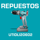Repuestos Taladro Inalámbrico 20V 1/2" 60Nm. Codigo UTIDLI20602