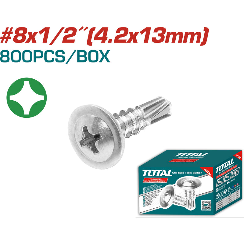 Tornillo autoperforante punta de broca.