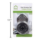 Juego de colador para fregadero de 2 piezas