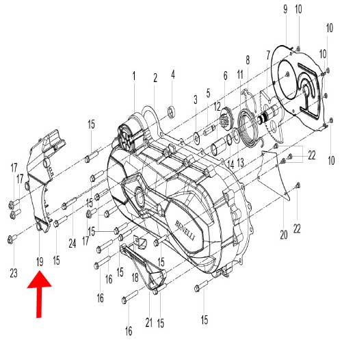 Covertor pequeño (K-BLADE125)