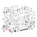 Sensor de posicion del acelerador (TNT25 / TNT135 / TRK251 / ZAFFERANO250) (CODIGO NUEVO MO-REP-280023300000)