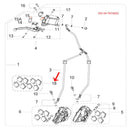 Pastillas de freno delantero (TNT600)