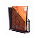 Revistero de malla metálica, color negro