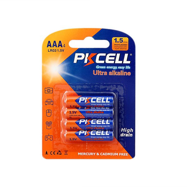 Baterías AAA 4 pzas