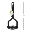 Machacador de papas de nailon Luciano, etiqueta