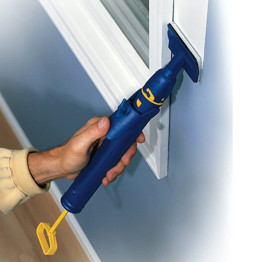 Herramienta para pintar bordes, sin bandeja. Mango de succion/almacenamiento de Pintura